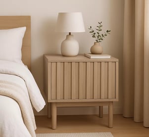 Nočný stolík Risto 53 cm - dub svetlý Nočný Stolík Risto 53 cm - Svetlý dub