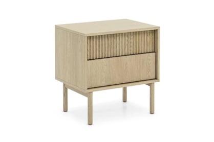 Noční stolek Rivio 53 cm se zásuvkami - dub cremona