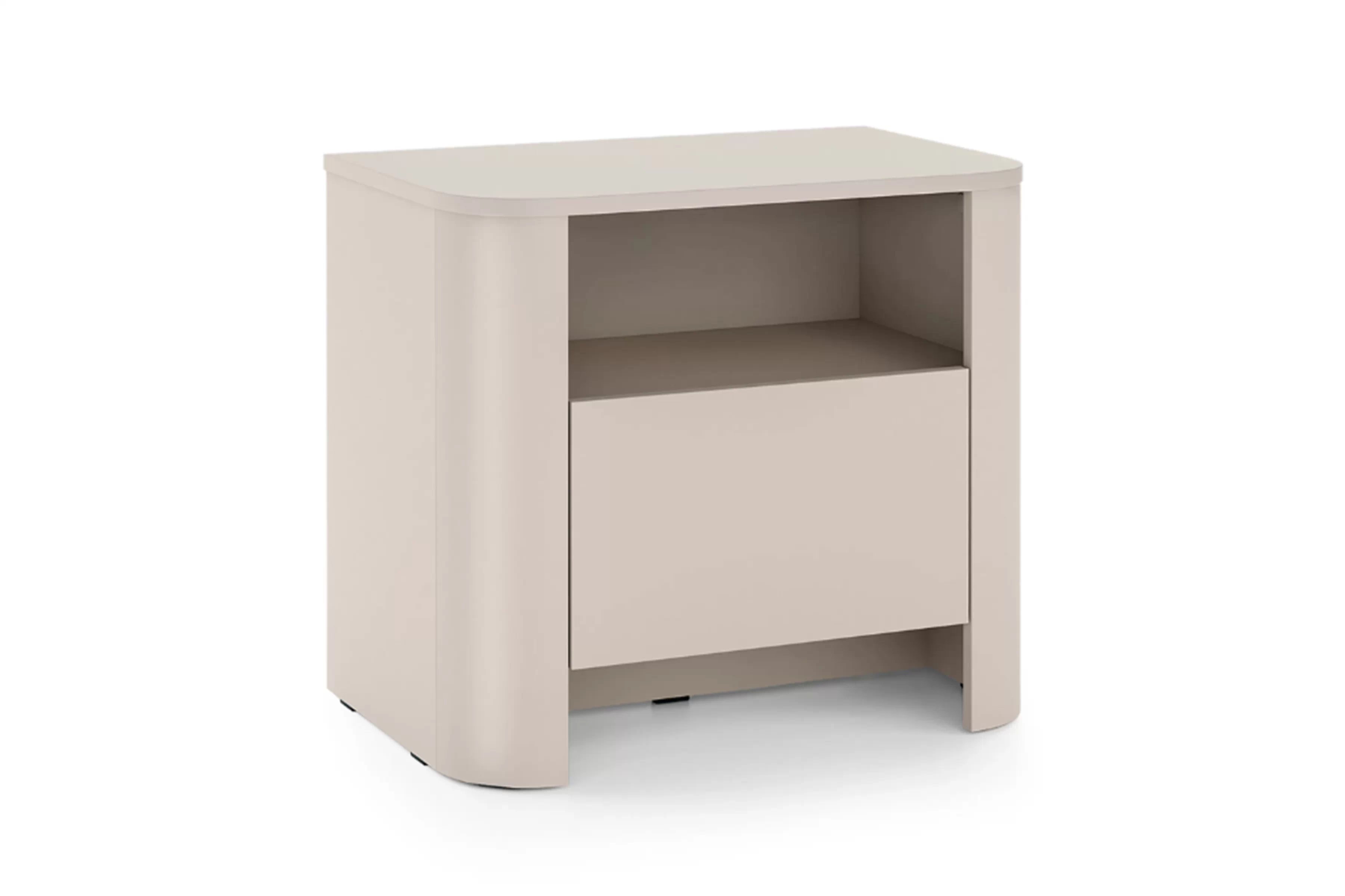 Nočný stolík Sorrenti 58 cm - kašmírová Nočný Stolík Sorrenti 58 cm - kašmír