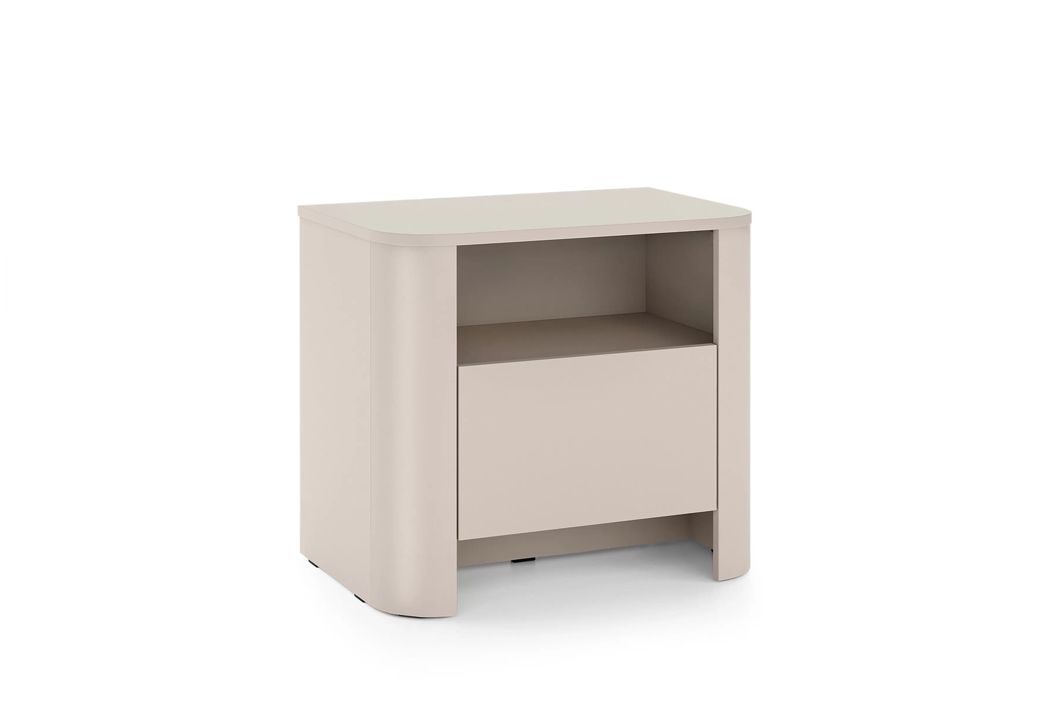 Noční stolek Sorrenti 58 cm – kašmír Noční stolek Sorrenti 58 cm - kašmír