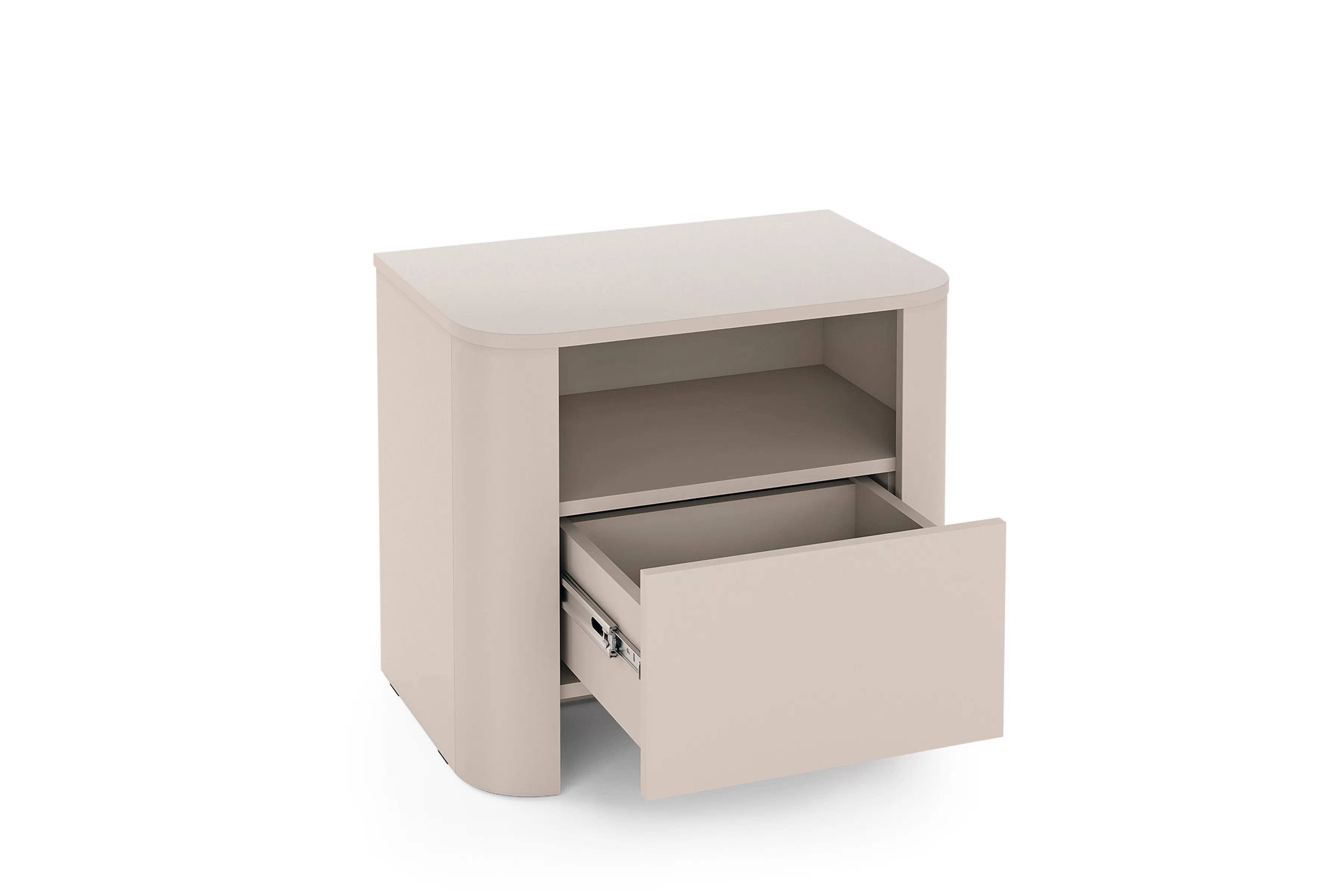 Noční stolek Sorrenti 58 cm – kašmír Noční stolek Sorrenti 58 cm - kašmír