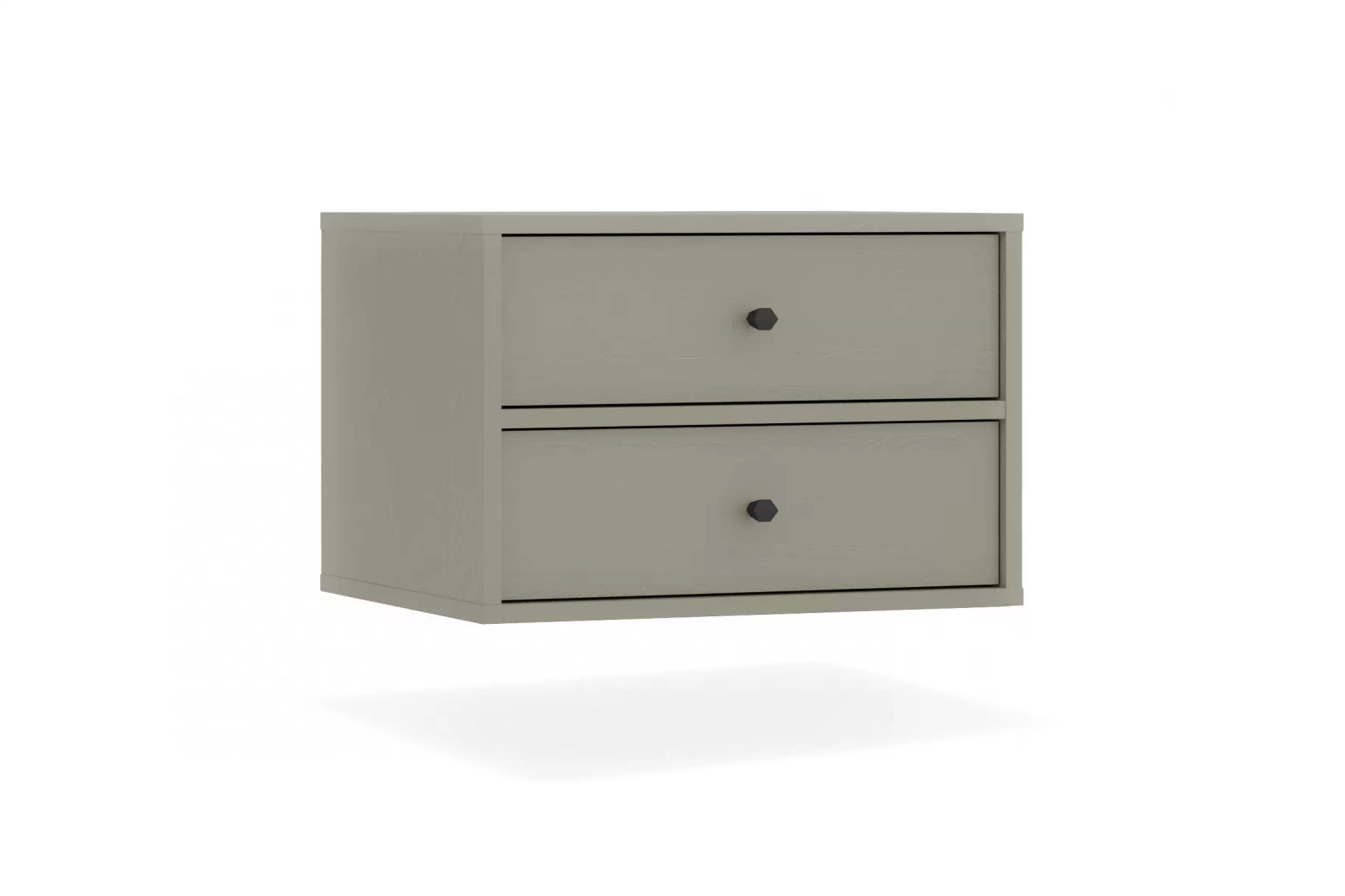 Nočný stolík závesná Lotina IV 2S so zásuvkami 52 cm - eukalyptus Nočný Stolík závesná Lotina IV 2S so zásuvkami 52 cm - eukaliptus