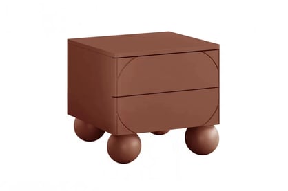 Nočný stolík Sonatia II 45 cm - burgundová