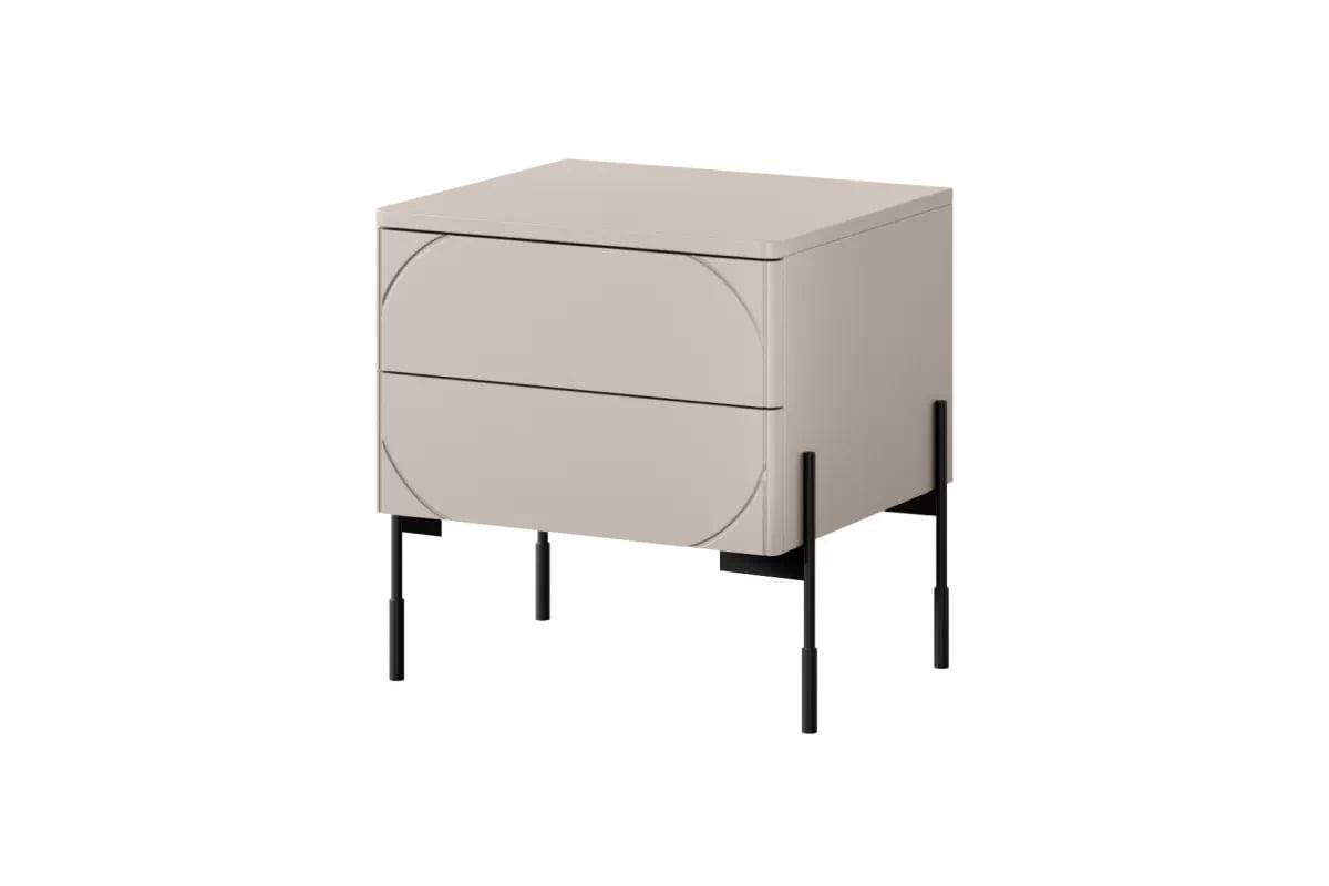 Noční stolek Sonatia 45 cm - kašmír sonatia Noční stolek