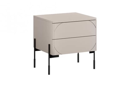 Nočný stolík Sonatia 45 cm - kašmírová