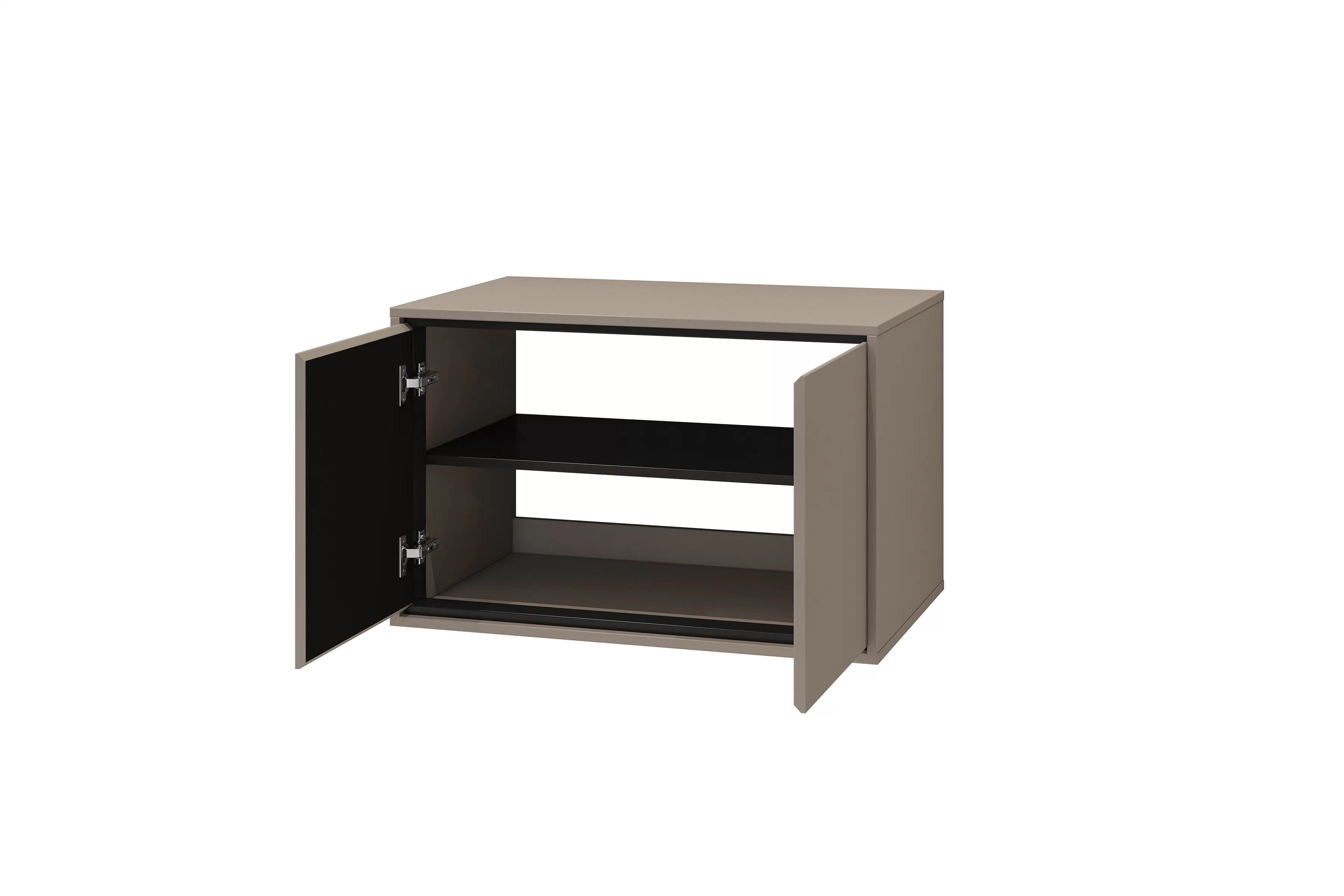 Závěsná skříňka pod umyvadlo Irvine 78 cm – congo / černá skříňka pod umywalke Irvine 78 cm závěsná - congo / černá