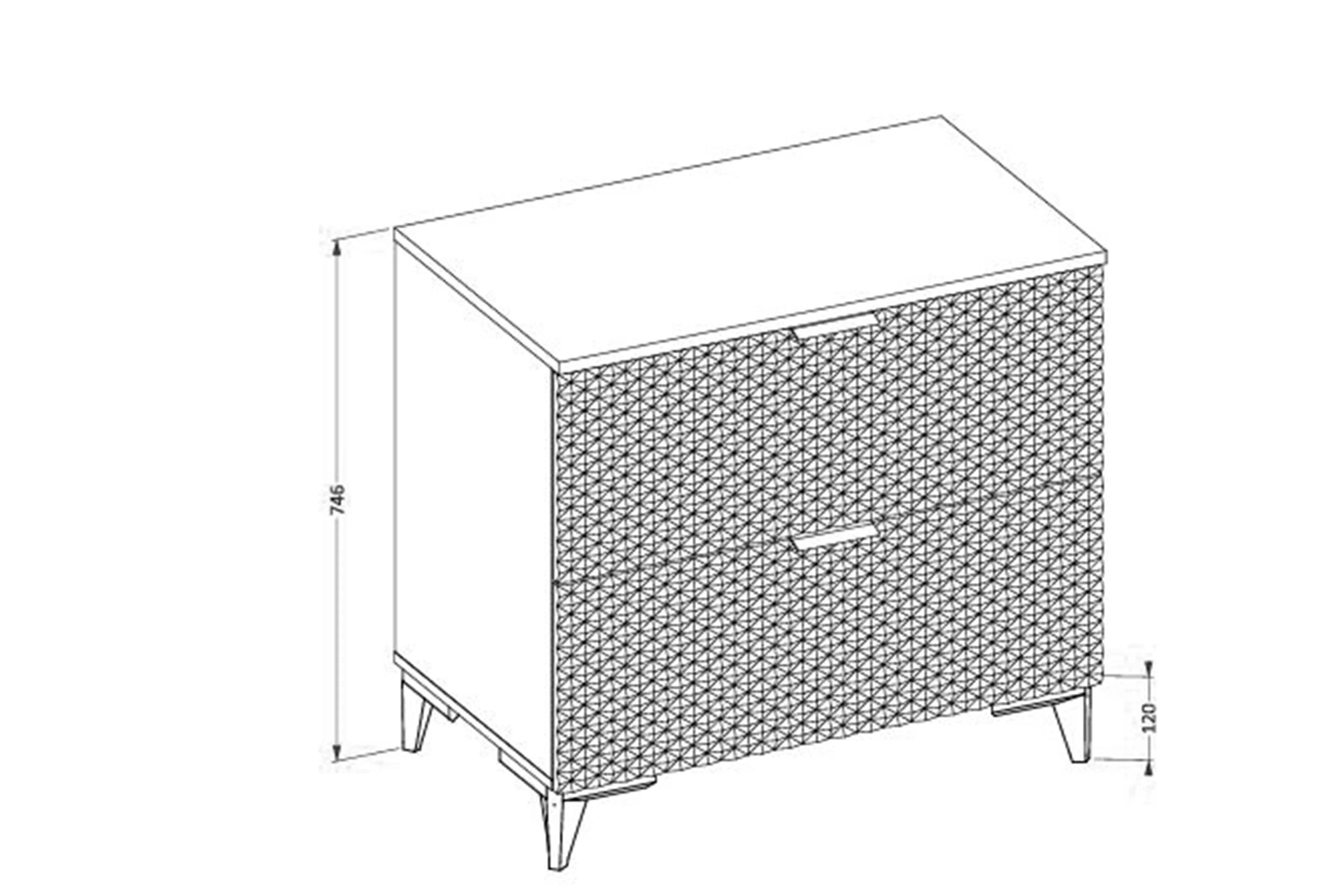 Skrinka pod umývadlo Laura 60 cm so zásuvkami - biela / biely mat Skrinka pod umywalke Laura 80 cm so zásuvkami - biela / biela mat piramidki