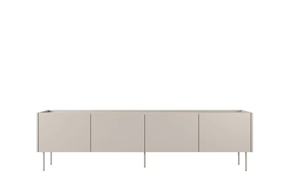 TV skrinka Desin na kovových nohách 220 cm - kašmír / dub nagano TV skrinka Desin na kovových nohách 220 cm - kašmír / Dub nagano