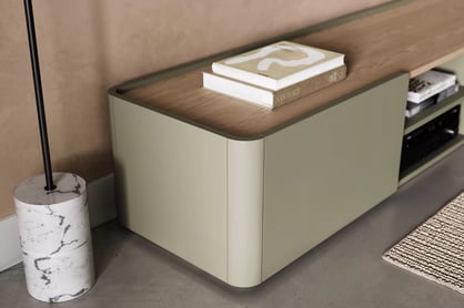 TV stolík Elivo 170 cm - eukalyptus / dub baltic dune TV skrinka Elivo 170 cm - eukaliptus / Dub baltic dune