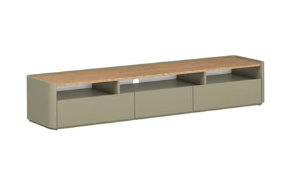 TV stolek Elivo 200 cm - eukalyptus / dub baltic dune