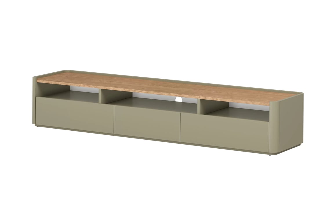 TV stolík Elivo 200 cm - eukalyptus / dub baltic dune TV skrinka Elivo 200 cm - eukaliptus / Dub baltic dune