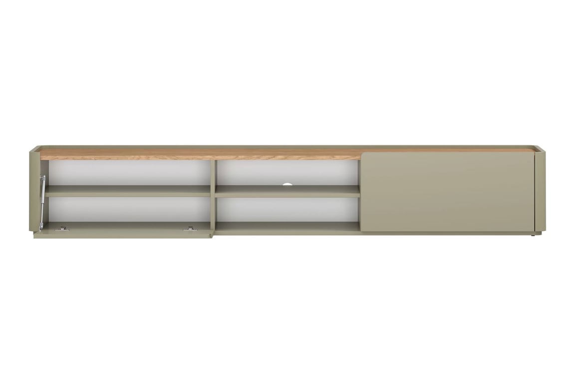 TV stolík Elivo 220 cm - eukalyptus / dub baltic dune TV skrinka Elivo 220 cm - eukaliptus / Dub baltic dune