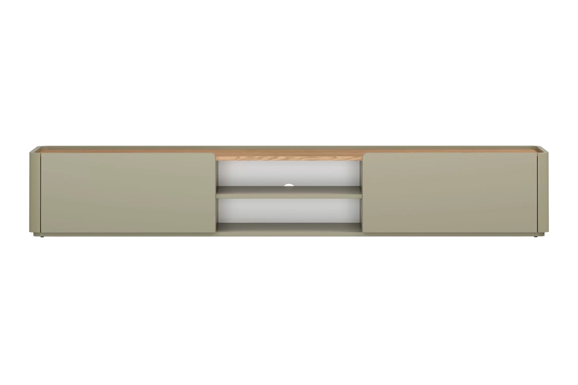 TV stolík Elivo 220 cm - eukalyptus / dub baltic dune TV skrinka Elivo 220 cm - eukaliptus / Dub baltic dune