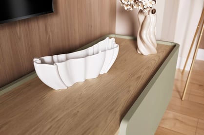 TV stolík Elivo 220 cm - eukalyptus / dub baltic dune TV skrinka Elivo 220 cm - eukaliptus / Dub baltic dune