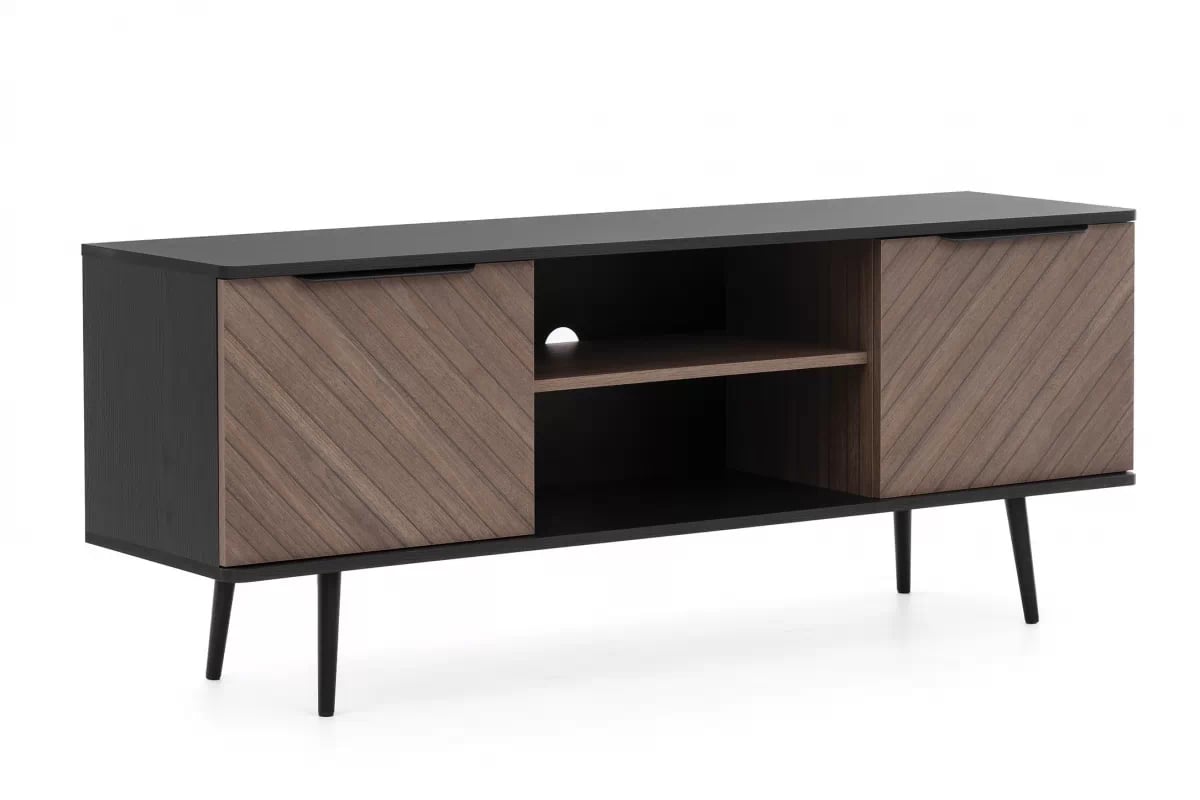 TV stolek Eterio 150 cm - captains deck / černý grafit skříňka RTV Eterio 150 cm - captains deck / černá grafit