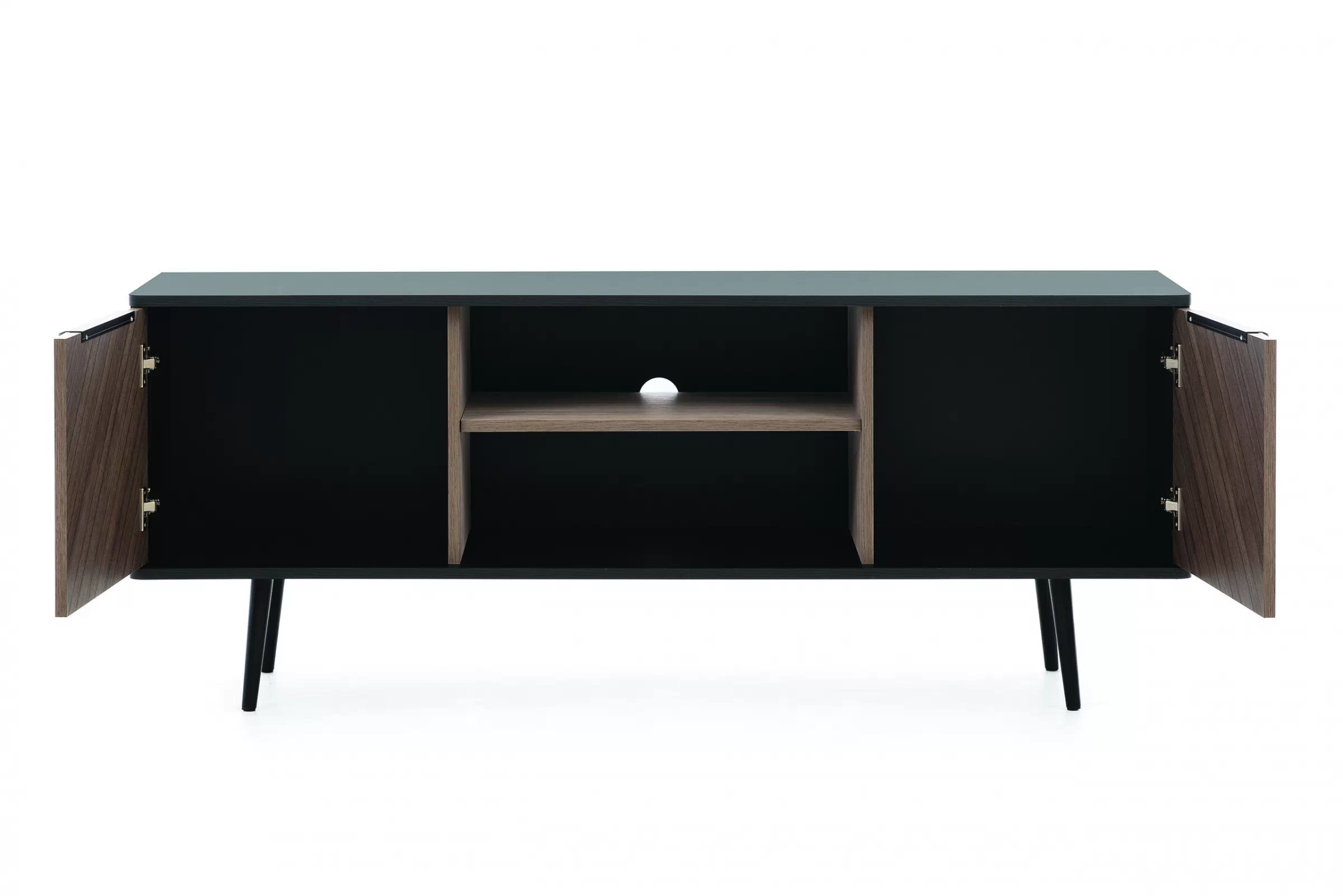 TV stolek Eterio 150 cm - captains deck / černý grafit skříňka RTV Eterio 150 cm - captains deck / černá grafit