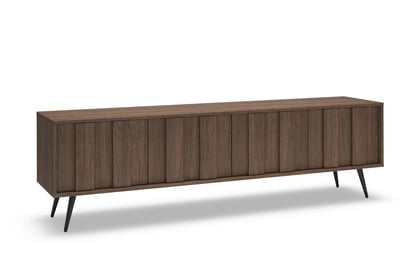TV skrinka Flaro 184 cm s osvetlením - dub dunin