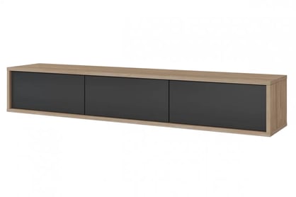 TV stolík Frida 180 cm - olejovaný dub / antracit