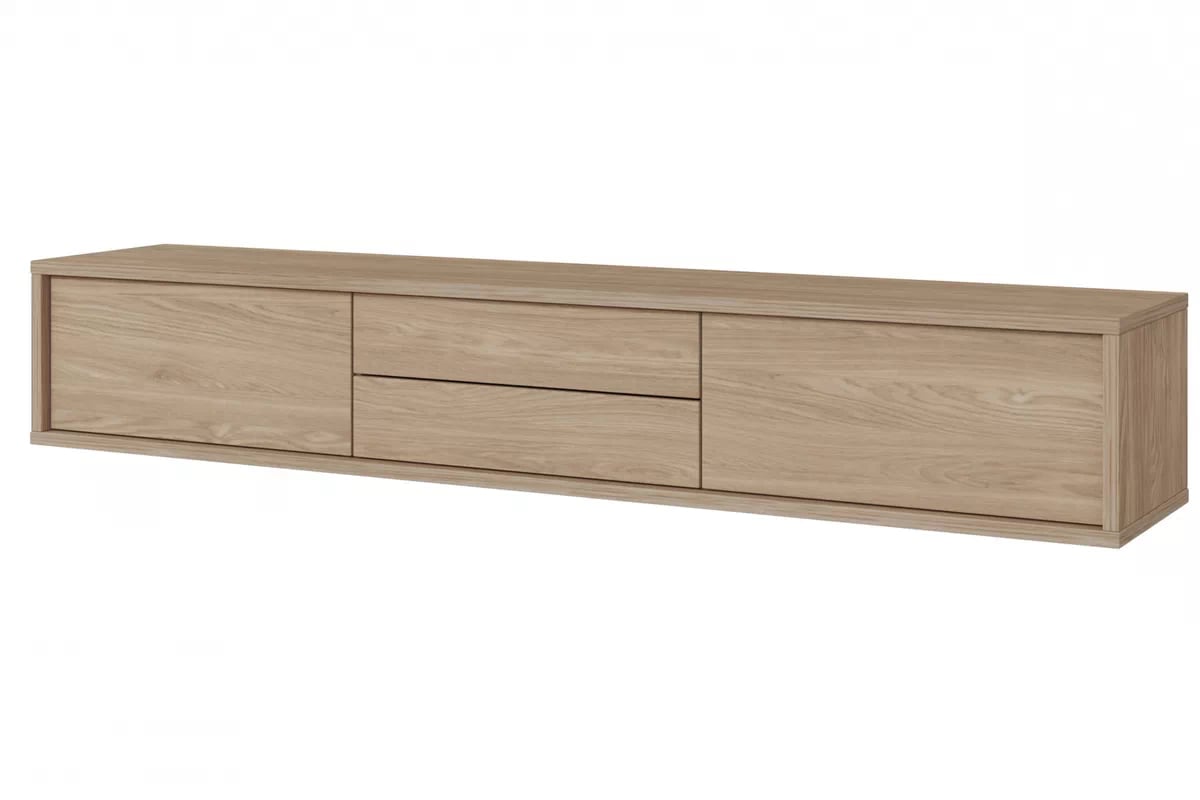 TV stolík Frida 180 cm so zásuvkami - dub olejovaný TV skrinka Frida 39 so zásuvkami 180 cm - Dub olejowany