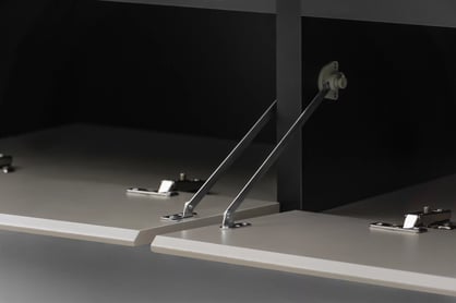 Dulap TV Gramon 180 cm cu sertare - congo / negru Dulap TV Gramon 180 cm cu sertare - congo / negru