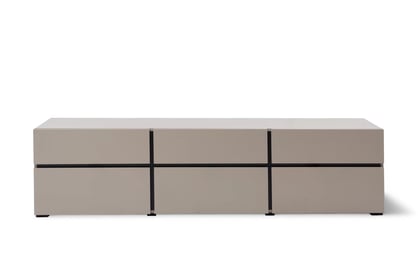 Dulap TV Gramon 180 cm cu sertare - congo / negru Dulap TV Gramon 180 cm cu sertare - congo / negru