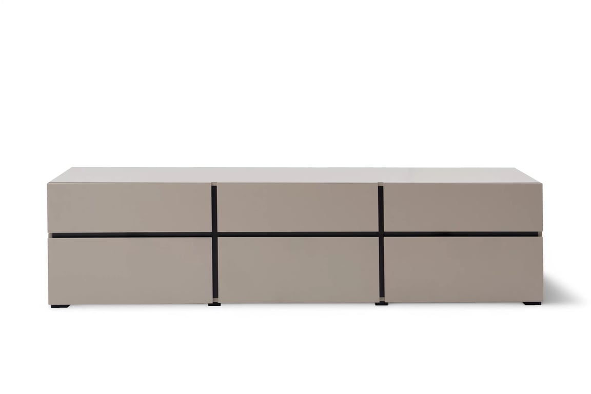 Dulap TV Gramon 180 cm cu sertare - congo / negru Dulap TV Gramon 180 cm cu sertare - congo / negru