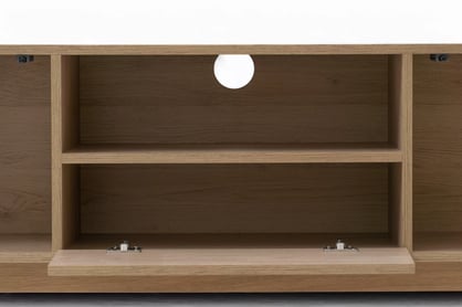 TV skrinka Risto 159 cm s otvorenou policou - svetlý dub TV skrinka Risto 159 cm - Svetlý dub
