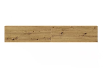 TV stolek AVA 40 180 cm stojící / závěsný - dub artisan / černá skříňka RTV stojaco - závěsná 180 cm AVA 40 - artisan / černá