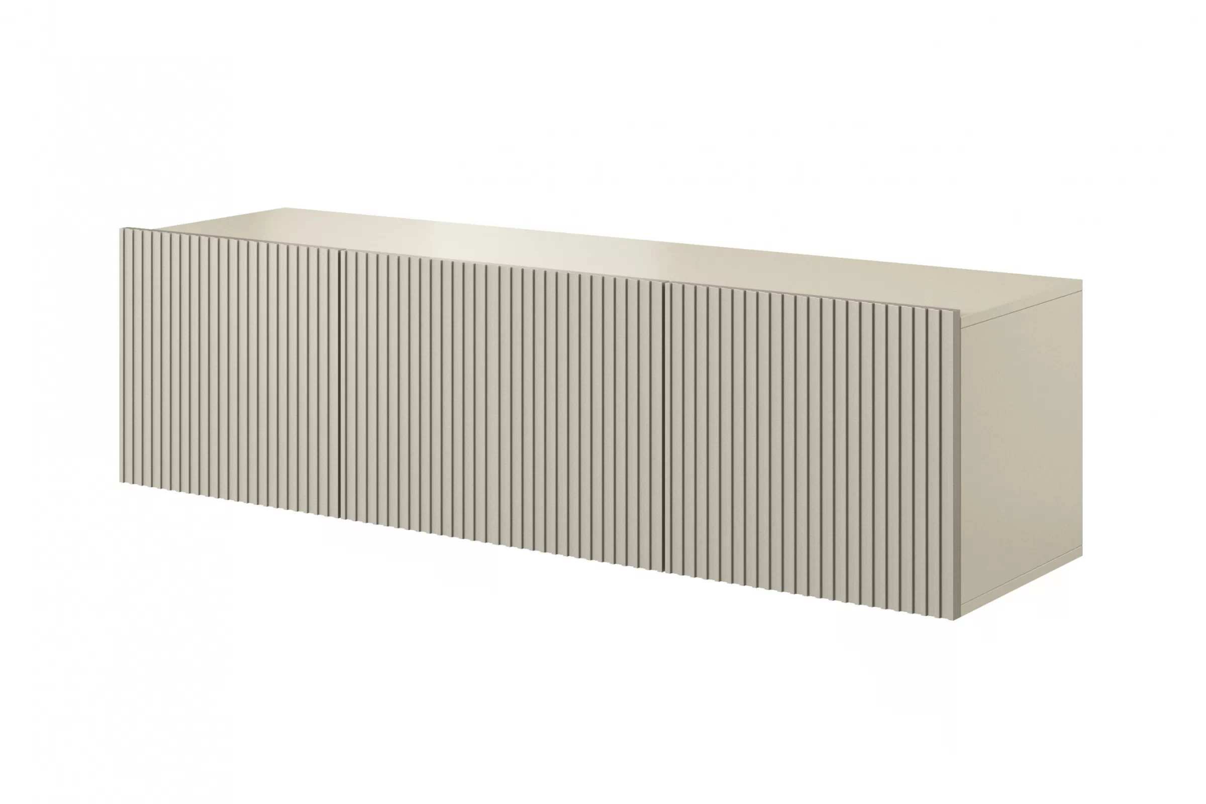 Závesná TV skrinka Nicole 150 cm so zásuvkou - kašmír mat TV skrinka závesná Nicole 150 cm z szuflada - kašmír mat