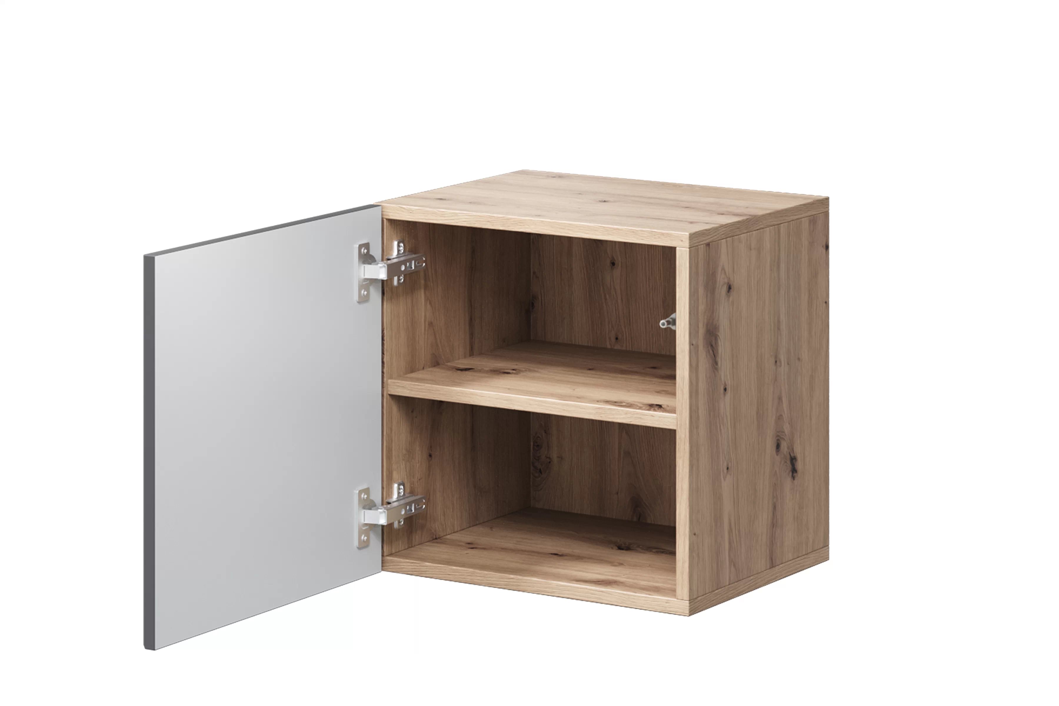 Závěsná skříňka Asha 40 cm - dub artisan / rivier stone mat Skříňka závěsná Asha 40 cm - artisan / rivier stone mat