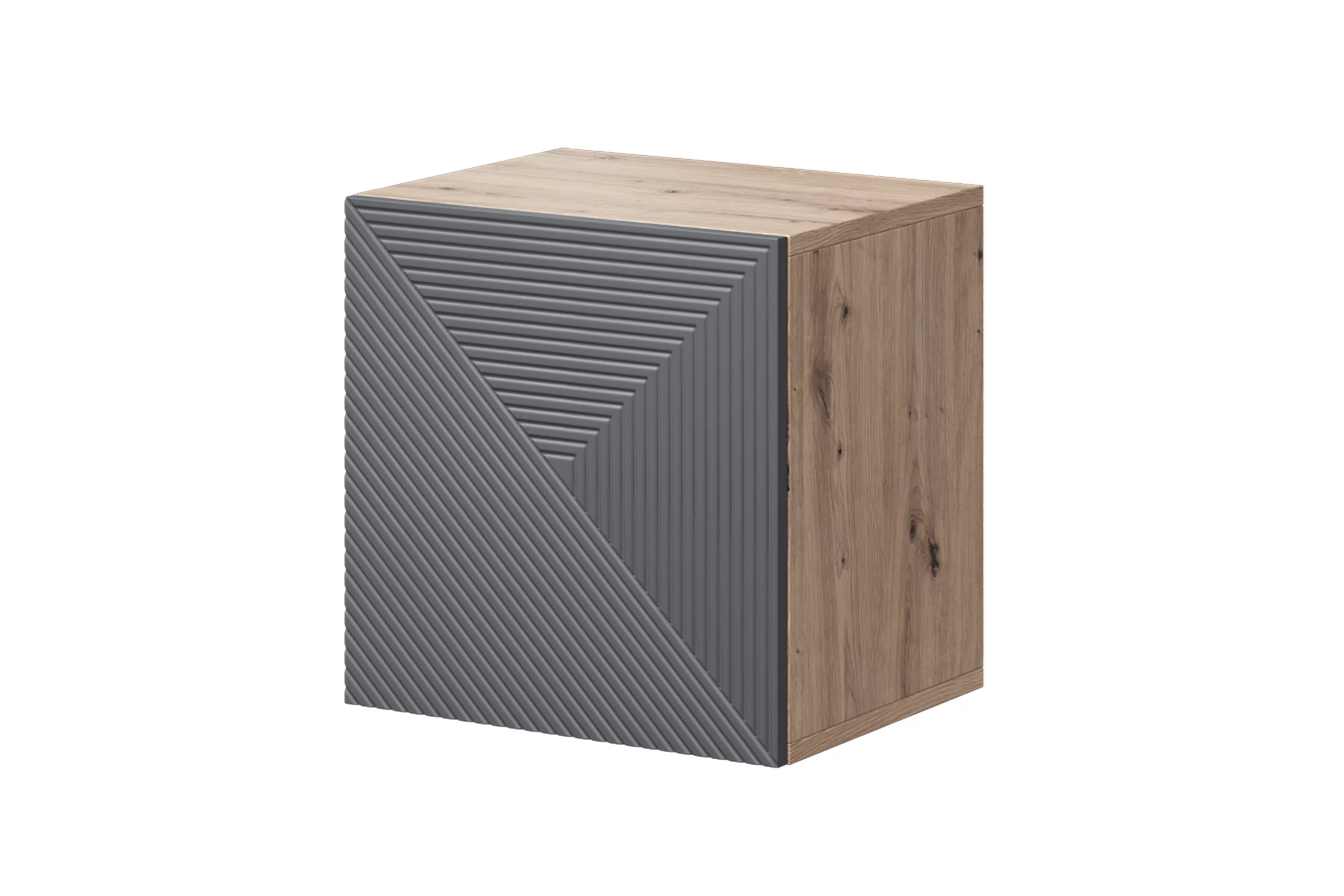 Závěsná skříňka Asha 40 cm - dub artisan / rivier stone mat Skříňka závěsná Asha 40 cm - artisan / rivier stone mat