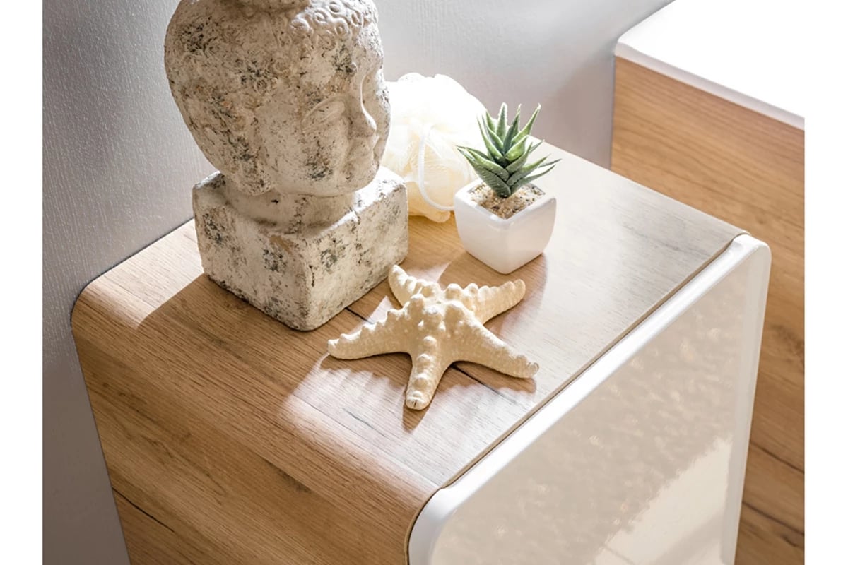 Závesná skrinka do kúpeľne Aruba 830 - White Skrinka comad