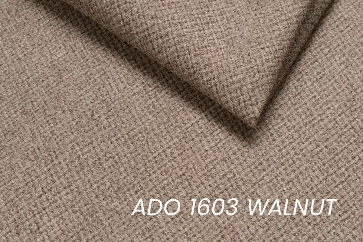 Válenda s úložným prostorem Kodil I - béžová Ado 1603 Vlašský ořech Válenda pro jednu osobu Kodil I s úložným prostorem- béžová plecionka Ado 1603 vlašský ořech