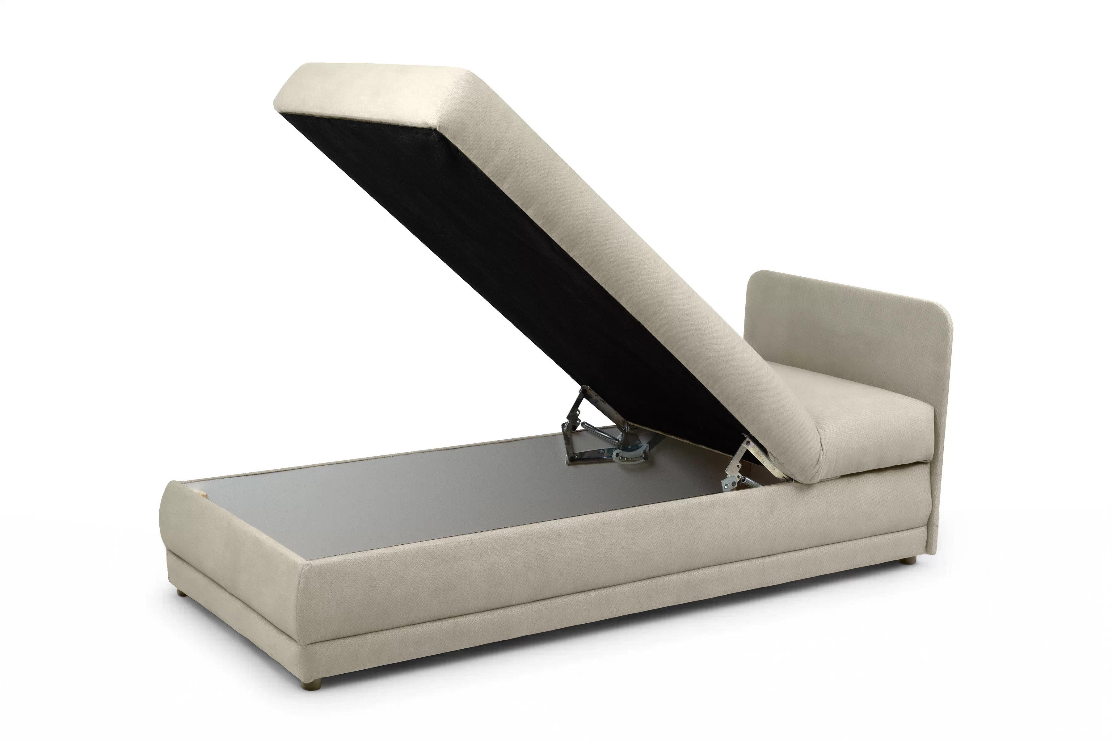 Válenda s úložným prostorem Kodil I Válenda pro jednu osobu Kodil I s úložným prostorem