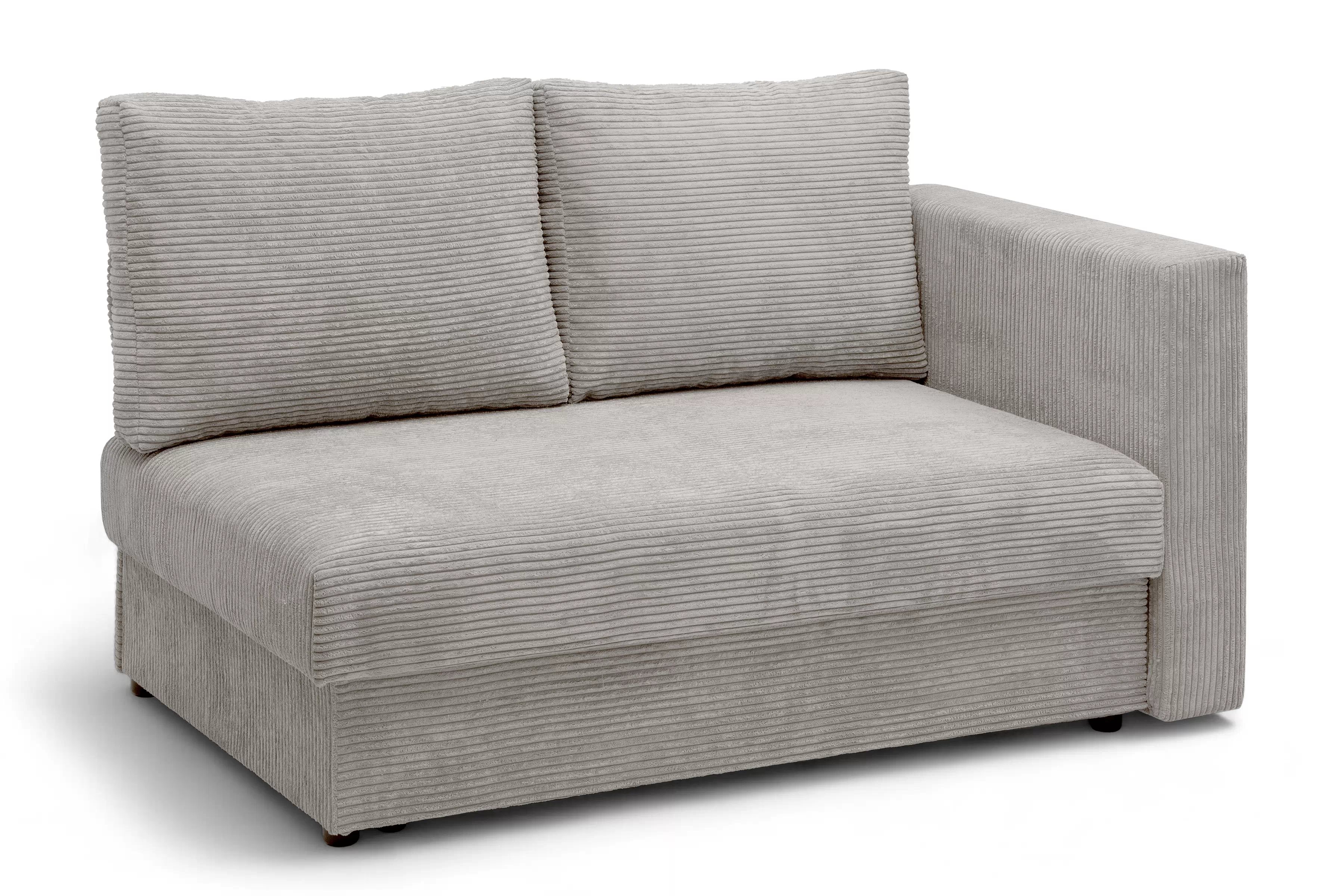 Válenda/Postel rozkladany Maciek levá - béžová manšestr Lincoln 83 Válenda/Postel rozkladany s úložným prostorem Maciek levá - béžová manšestr Lincoln 83