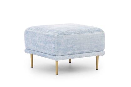 Moderný čalúnený taburet Nicole