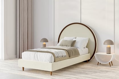 Čalouněné Detská posteľ Visto - 90x200 čalúnená posteľ mlodziezowe Visto - 90x200