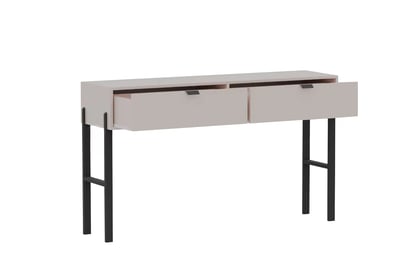 Toaletní stolek Cremona se zásuvkami - béžová Pískový  Toaletní stolek Cremona se zásuvkami - béžová Pískový 