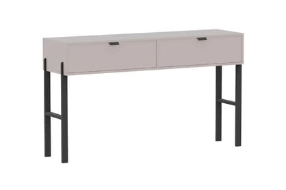 Toaletný stolík Cremona so zásuvkami - piesková béžová