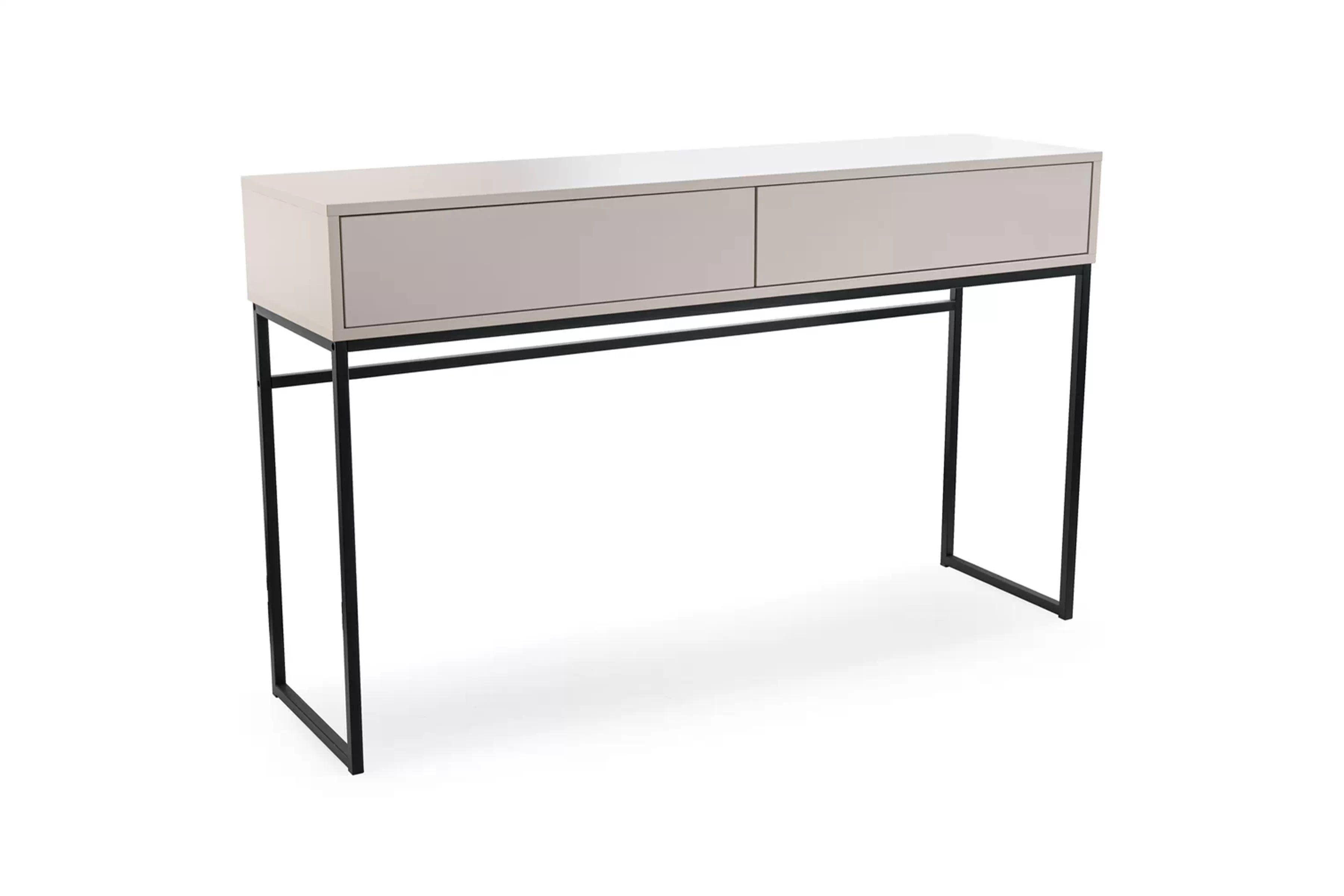 Toaletný Stolík Genua so zásuvkami 137 cm - Béžová Toaletný stolík Genua so zásuvkami 137 cm - Béžová