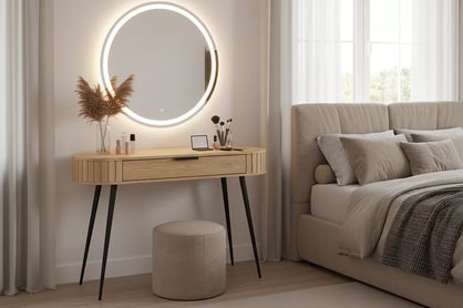 Toaletný stolík Luvio 120 cm so zásuvkou - dub cremona Toaletný stolík Luvio 120 cm z szuflada - Dub cremona