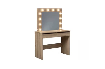 Toaletný stolík Velinio 95 cm - dub artisan