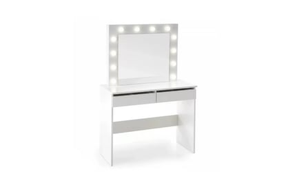 Toaletný stolík Velinio 95 cm - biela