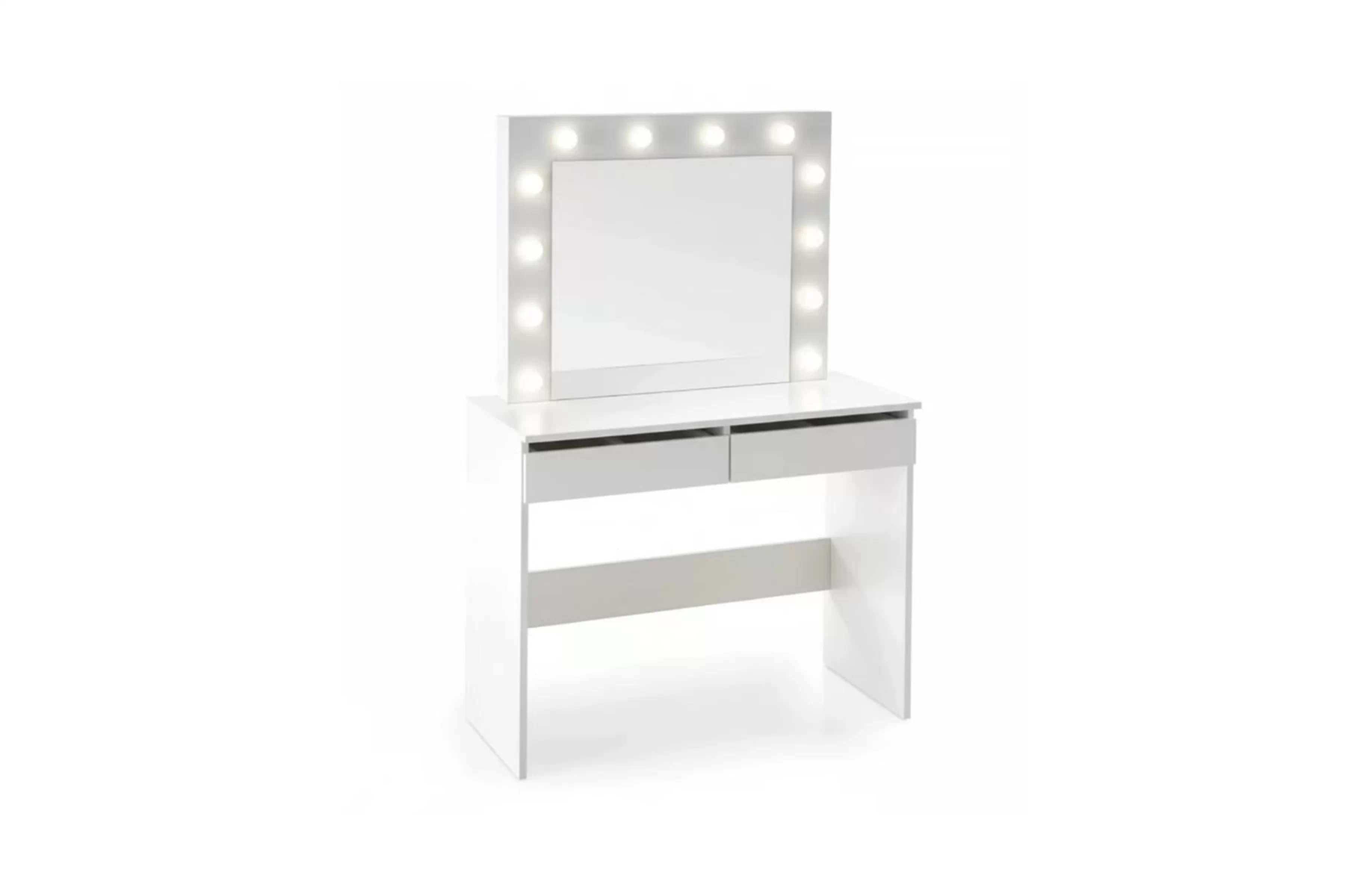 Toaletný stolík Velinio 95 cm - biela Toaletka Velinio 95 cm z szufladami  - biały