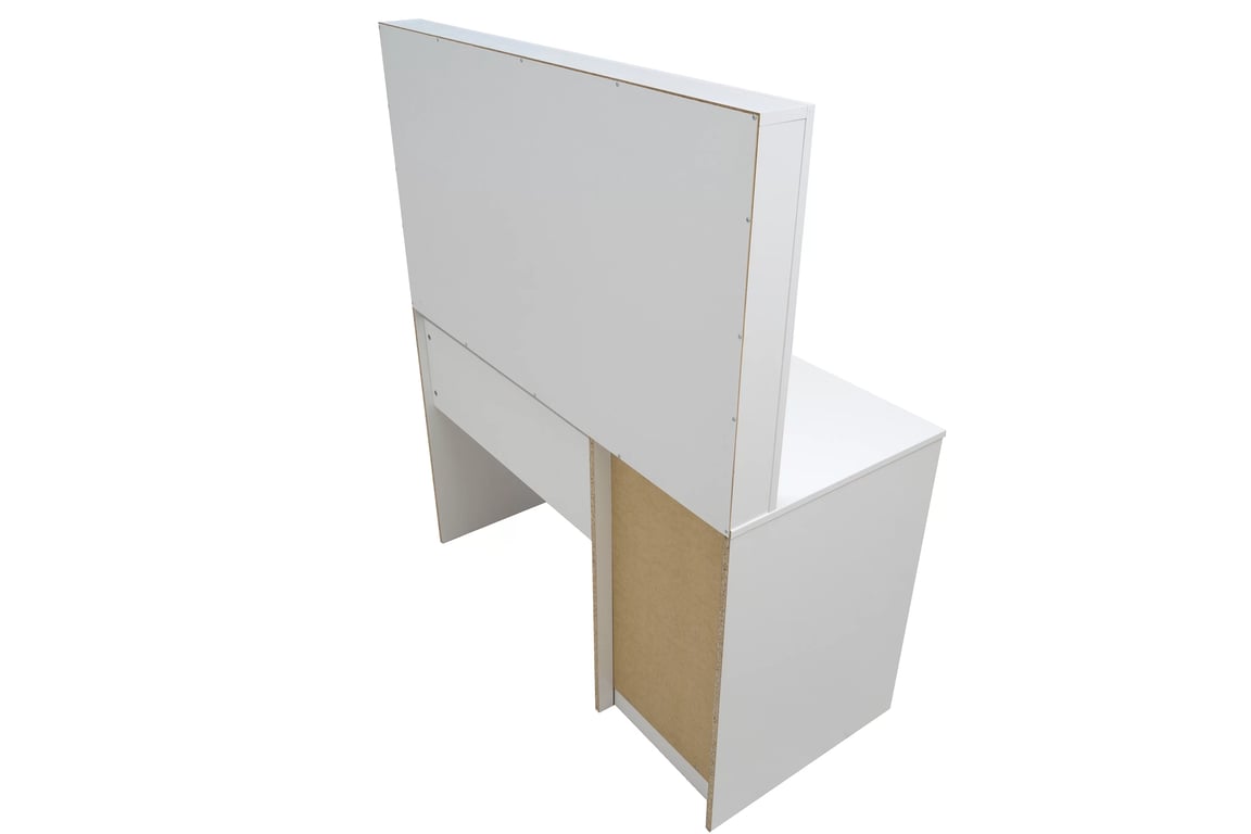 Toaletní stolek Velinio XL 120 cm - bílý Toaletní stolek Velinio XL 120 cm - bílá