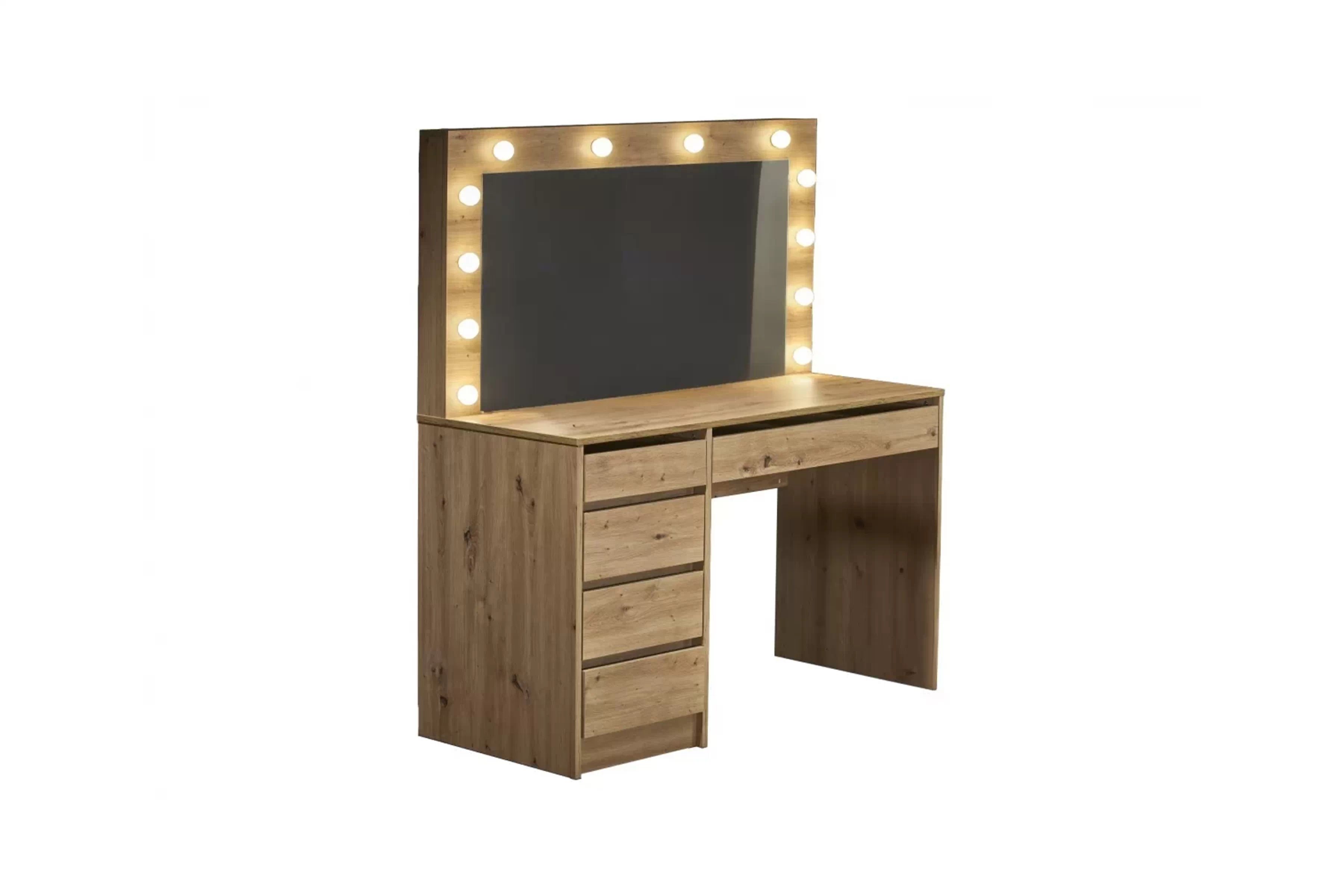 Toaletný stolík Velinio XL 120 cm - dub artisan Toaletný stolík Velinio XL 120 cm - Dub artisan