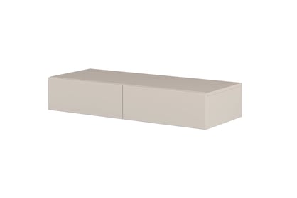 Toaletný stolík závesný Jukon 90 cm - kašmírový / čierne nožičky