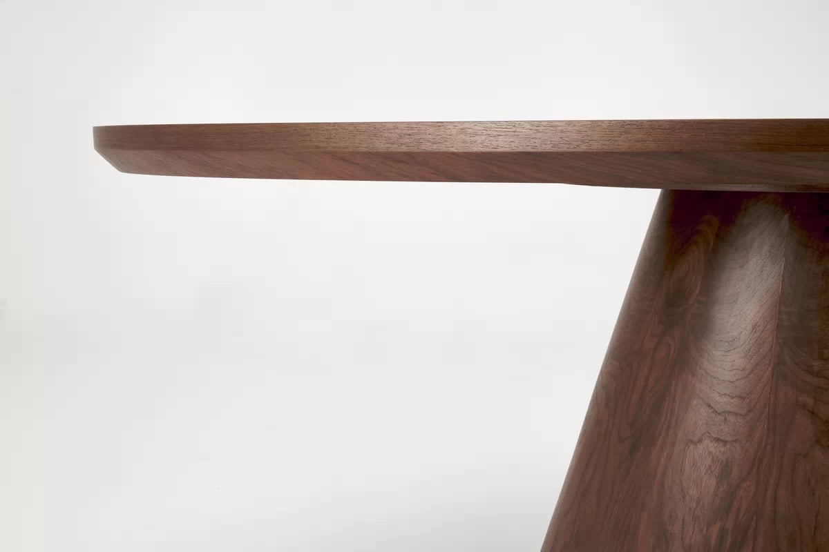 Oválný stůl Lunver 220x98 cm - ořech vagner Stůl ořechový