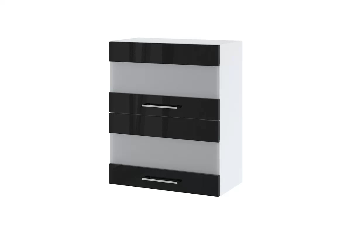 Závěsná vitrína Vella WOW 6/72 s výklopnými dvířky Skříňka vitrínová vella