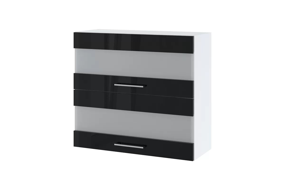 Závěsná vitrína Vella WOW 8/72 s výklopnými dvířky Skříňka witrynowa vella